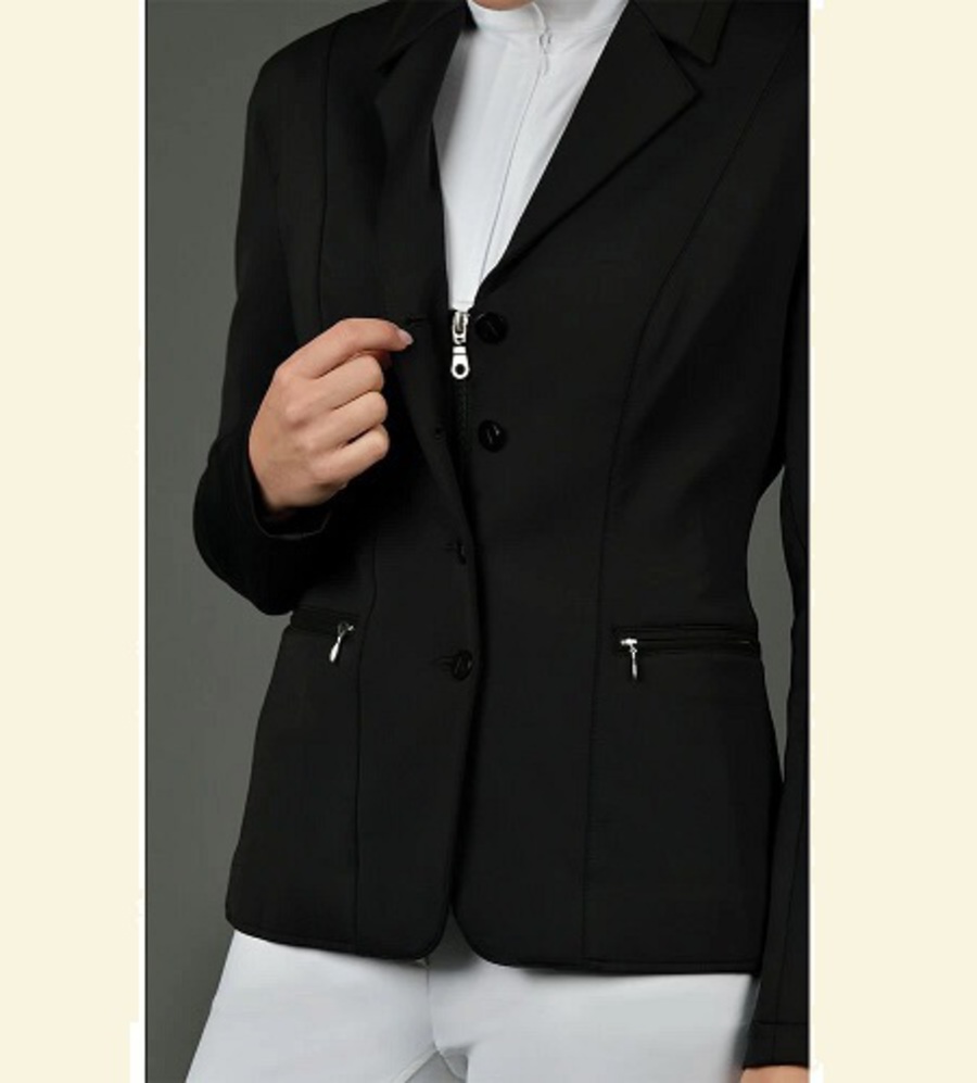 Dublin Black Ariel Tailored Competition Jacket image 1